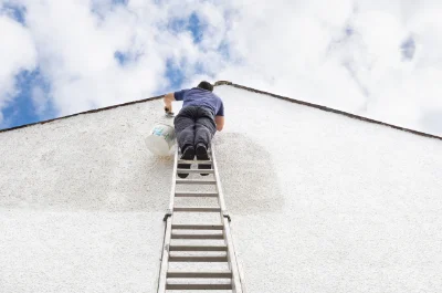Peinture extérieure à Turquant — façades et ravalement